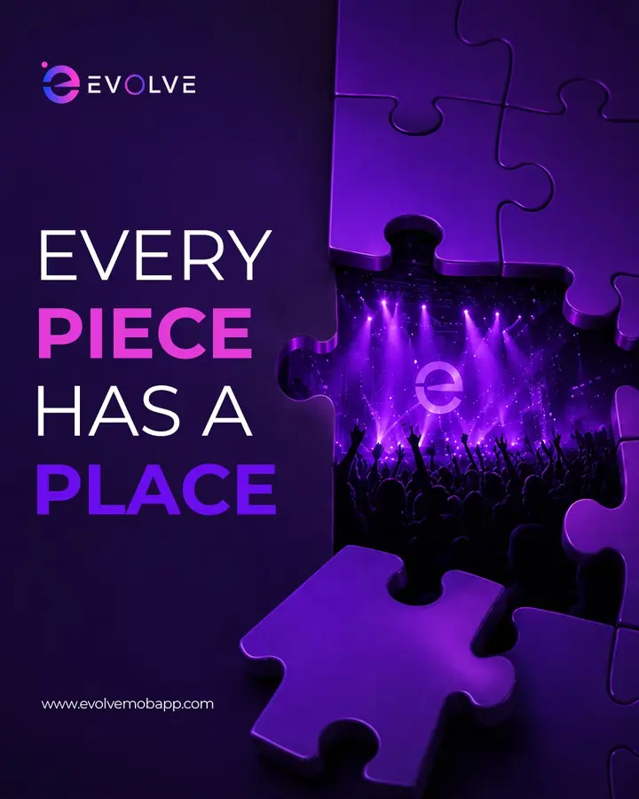 Evolve poster: Every piece has a place